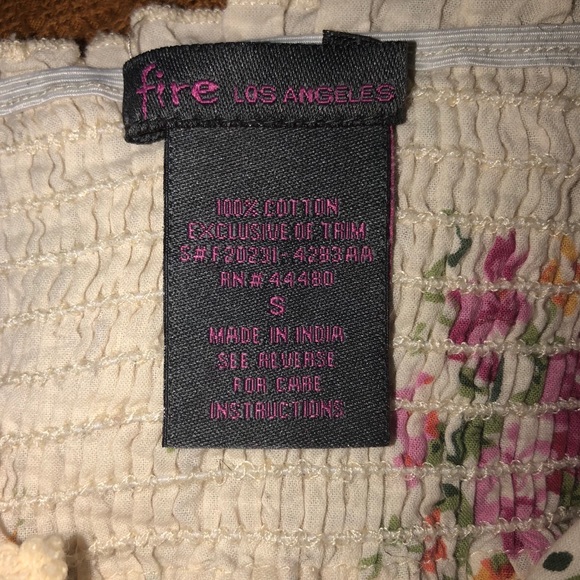 Floral print tank top - Picture 3 of 3